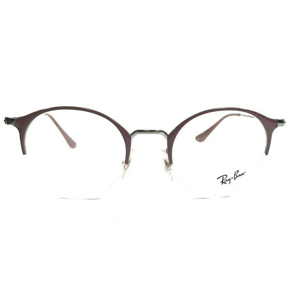 Ray-Ban Eyeglasses Frames RB3578V 2907 Light Brown Muted Purple Silver 48-22-145